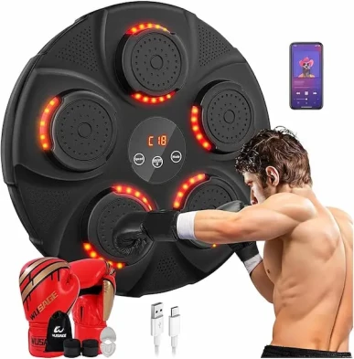 کیسه بوکس دیواری هوشمند 5 پد